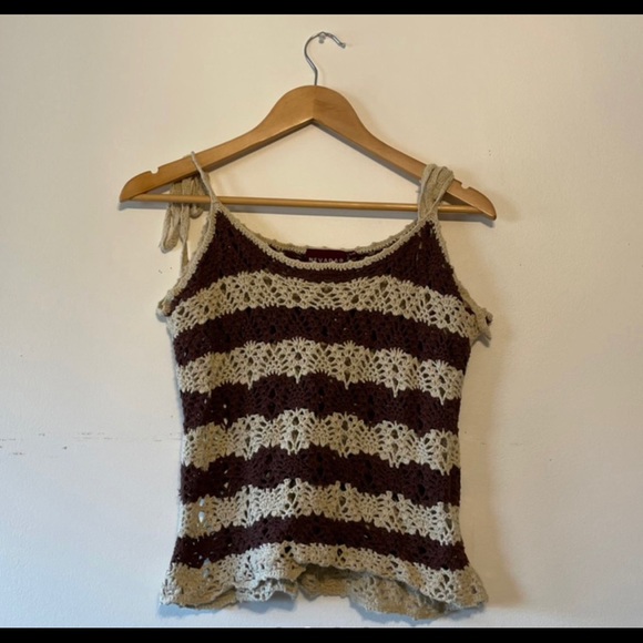 Vintage crochet tank 🤍 - Picture 3 of 5
